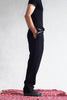 Relaxed Wool and Cashmere Pleated Trousers Blue